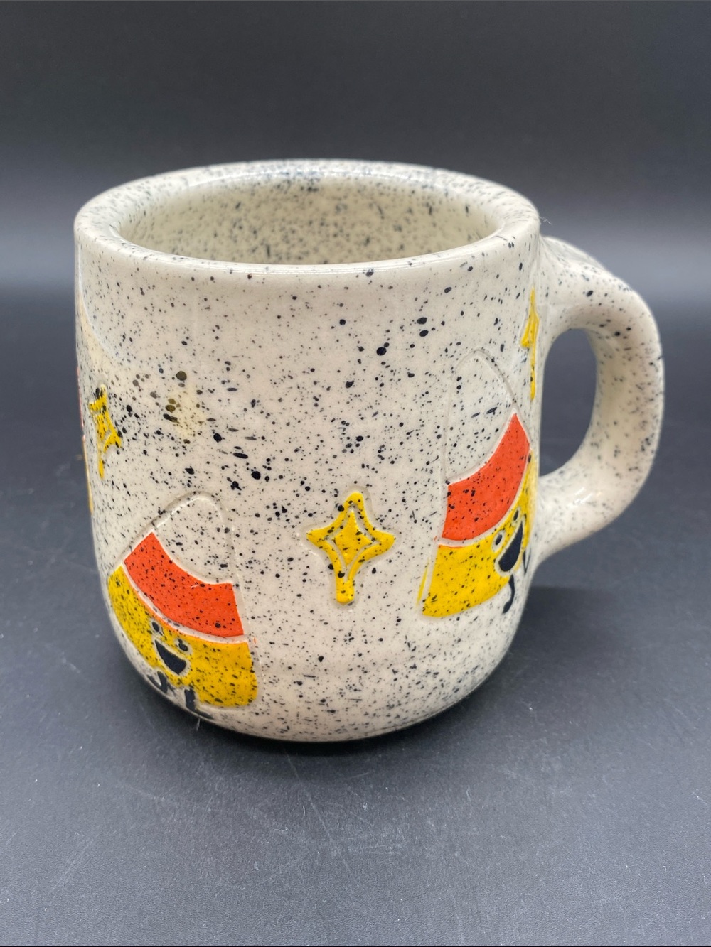 Halloween Mug- candy corn-